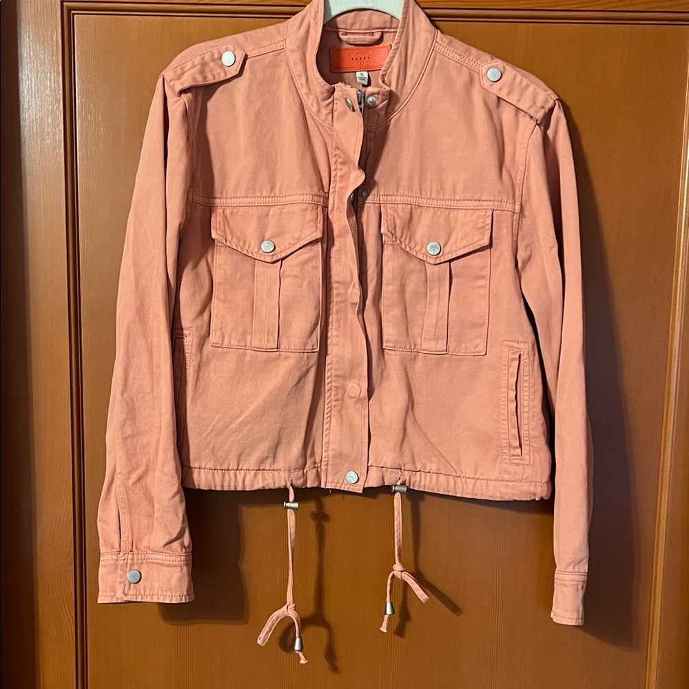 Blank NYC Coral Button-Up Jacket